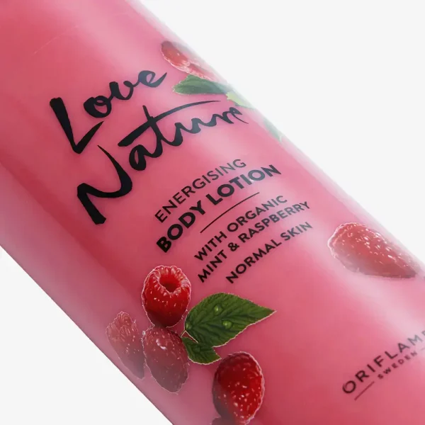Buy Love Nature Mint & Raspberry Body Lotion