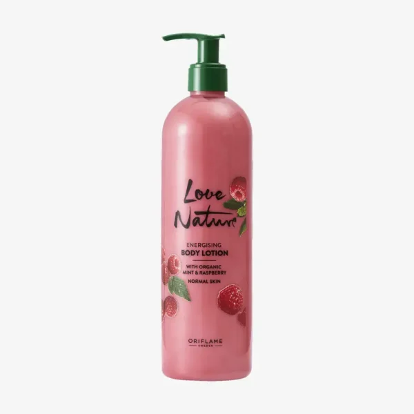 Love Nature Mint And Raspberry Body Lotion