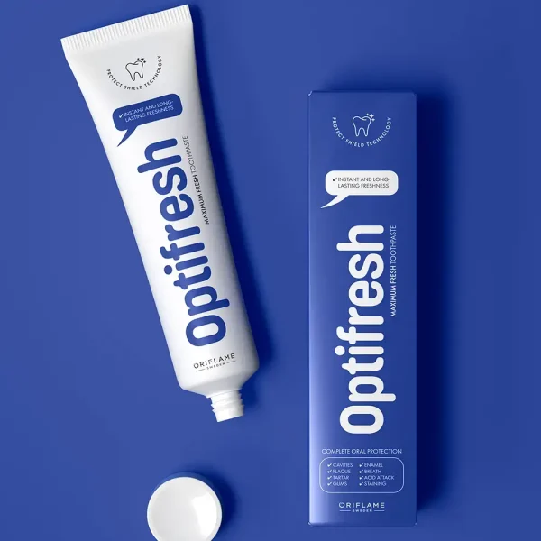 Toothpaste for Fresh Breath 1 Optifresh Maximum Fresh Toothpaste