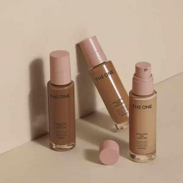 Long-lasting transfer-proof foundation SPF 20
