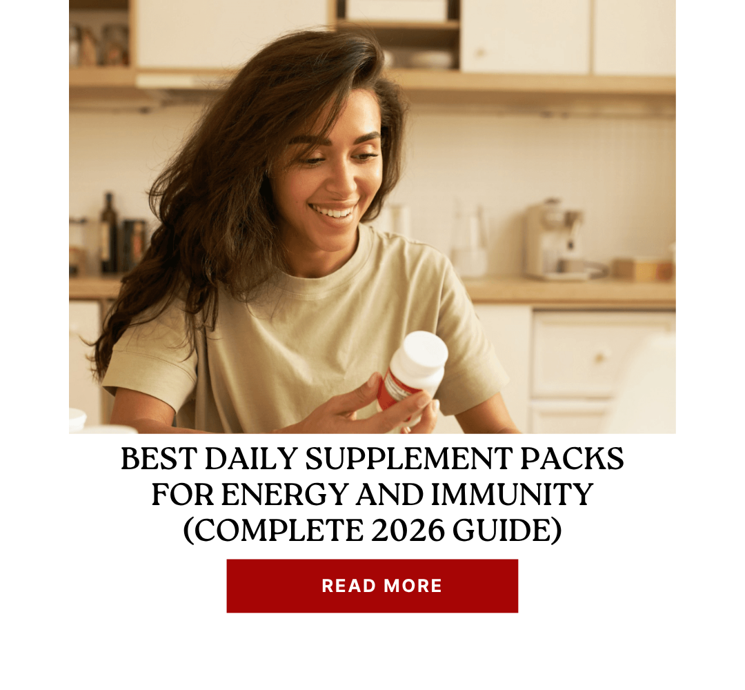 Best Daily Supplement Packs for Energy and Immunity