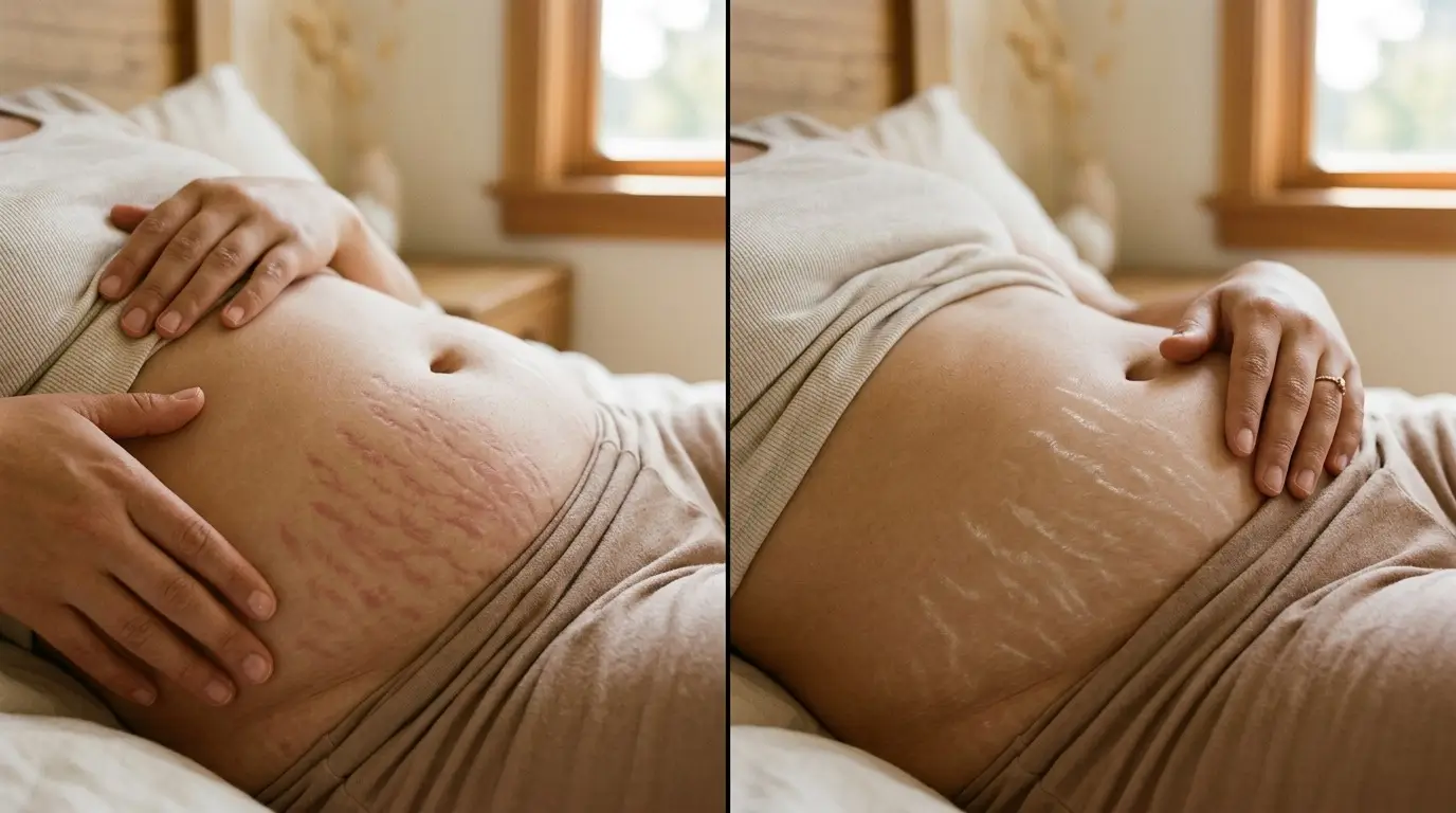 Red Stretch Marks vs White Stretch Marks