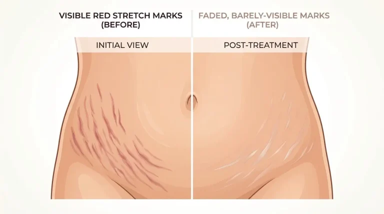 can stretch marks be removed permanently
