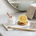lemon and baking soda for teeth whitening